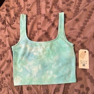 Billabong crop tank XS NWT